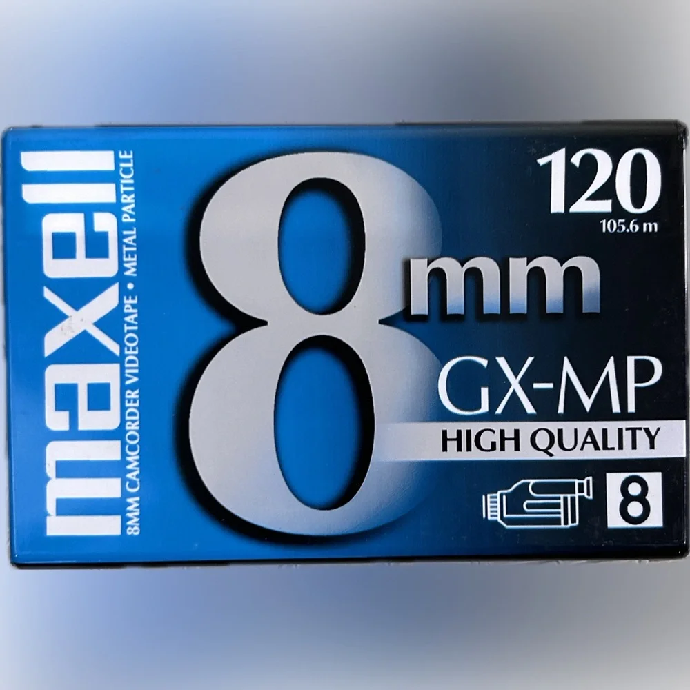 Maxell 8mm Camcorder Video Tapes 3  NEW